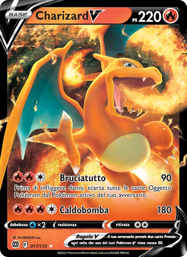 Charizard V Astri Lucenti 017/172