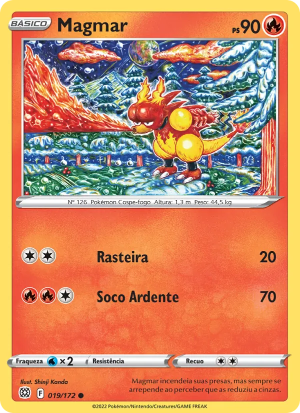 Magmar Astros Cintilantes 019/172