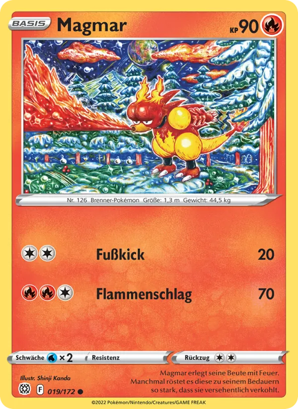 Magmar Strahlende Sterne 019/172