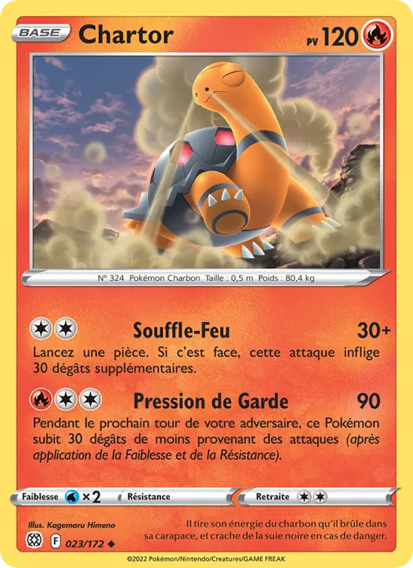 Chartor Stars Étincelantes 023/172