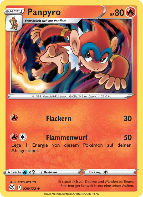 Panpyro Strahlende Sterne 025/172