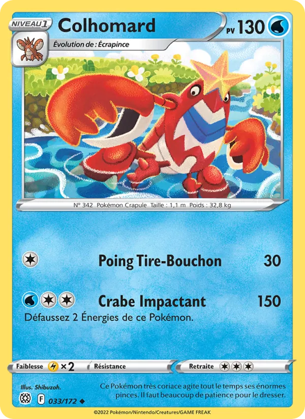 Colhomard Stars Étincelantes 033/172