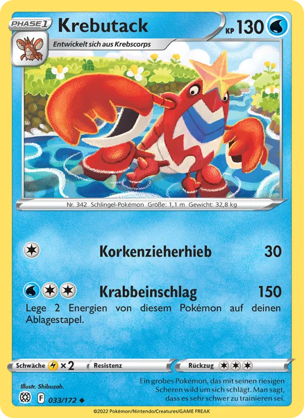 Krebutack Strahlende Sterne 033/172