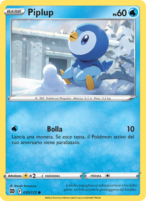 Piplup Astri Lucenti 035/172