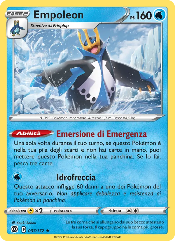 Empoleon Astri Lucenti 037/172