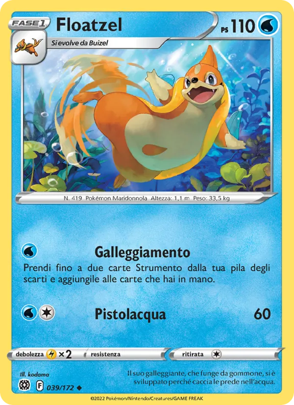 Floatzel Astri Lucenti 039/172