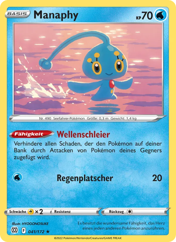 Manaphy Strahlende Sterne 041/172