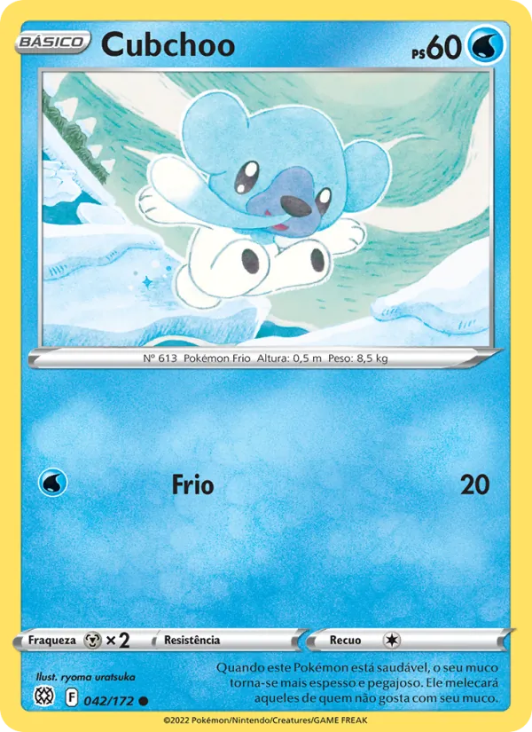 Cubchoo Astros Cintilantes 042/172