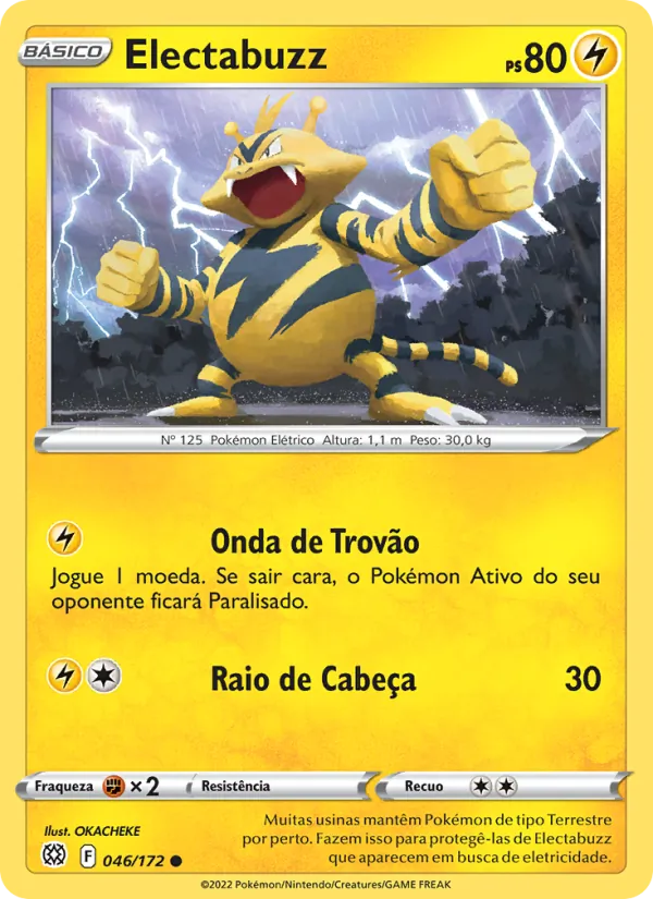 Electabuzz Astros Cintilantes 046/172