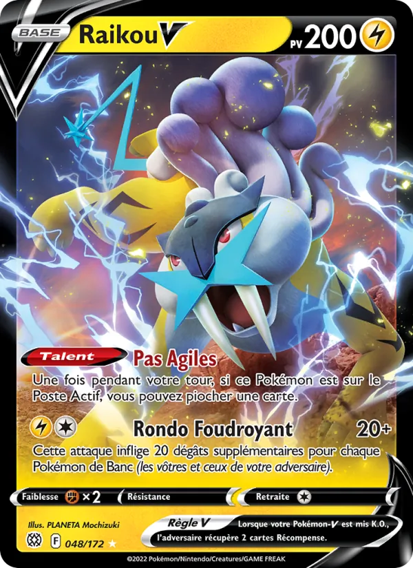 Raikou V Stars Étincelantes 048/172