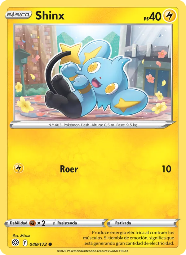 Shinx Astros Brillantes 049/172