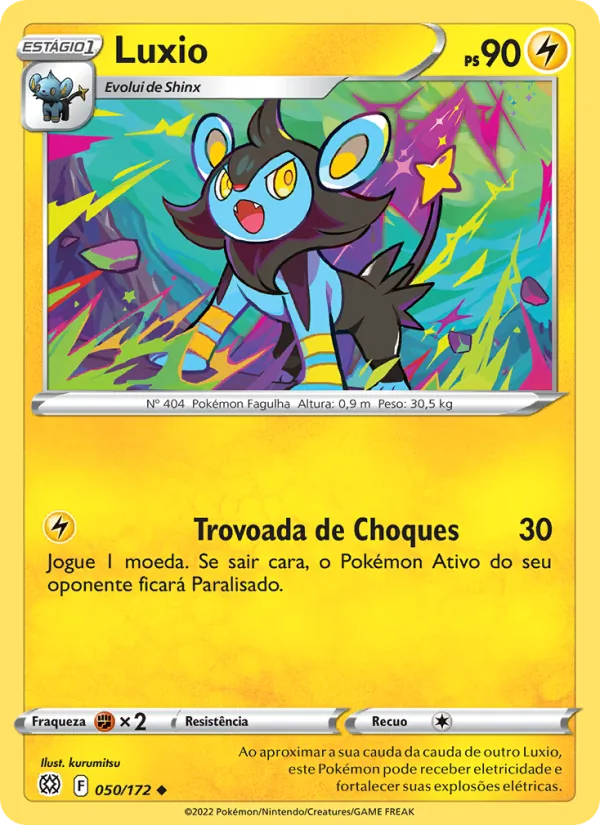 Luxio Astros Cintilantes 050/172