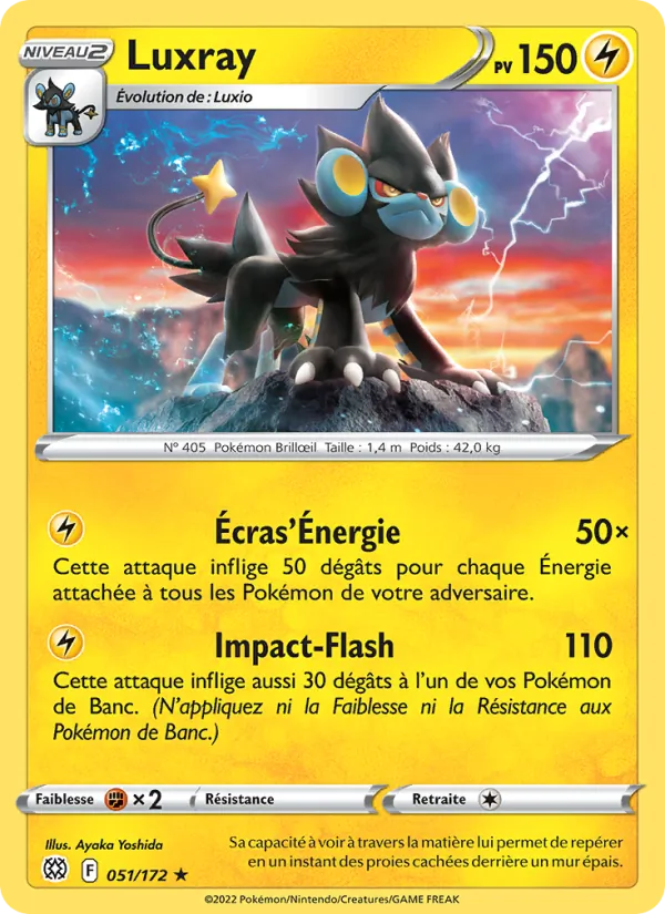 Luxray Stars Étincelantes 051/172