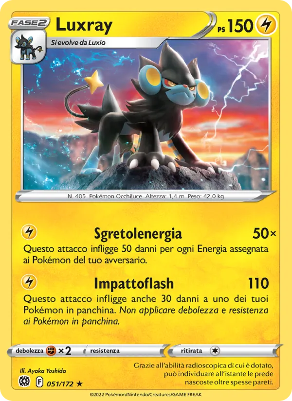 Luxray Astri Lucenti 051/172
