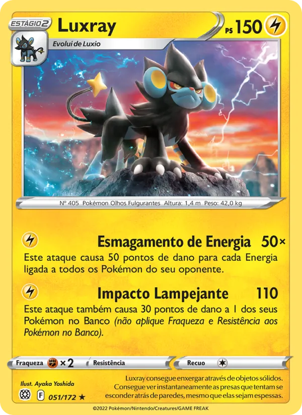 Luxray Astros Cintilantes 051/172