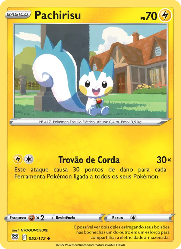 Pachirisu Astros Cintilantes 052/172