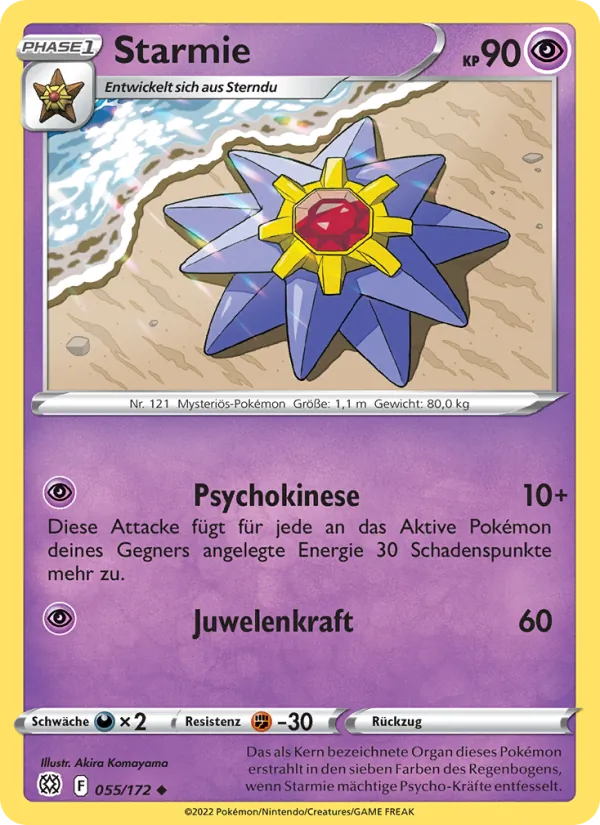 Starmie Strahlende Sterne 055/172