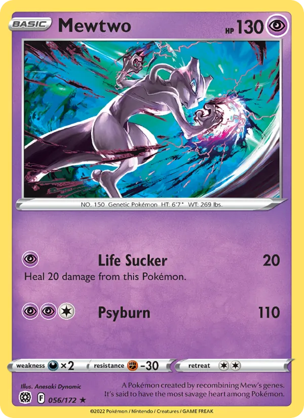 Mewtwo Brilliant Stars 056/172
