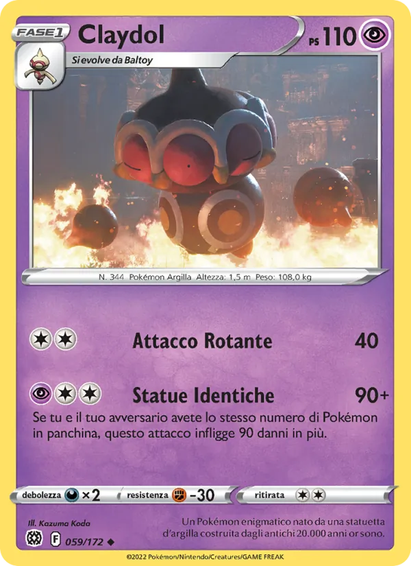 Claydol Astri Lucenti 059/172