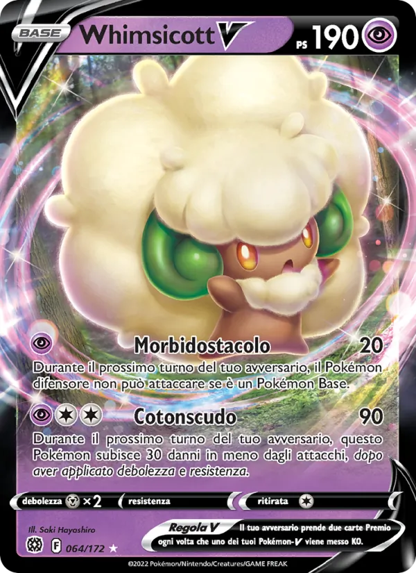 Whimsicott V Astri Lucenti 064/172