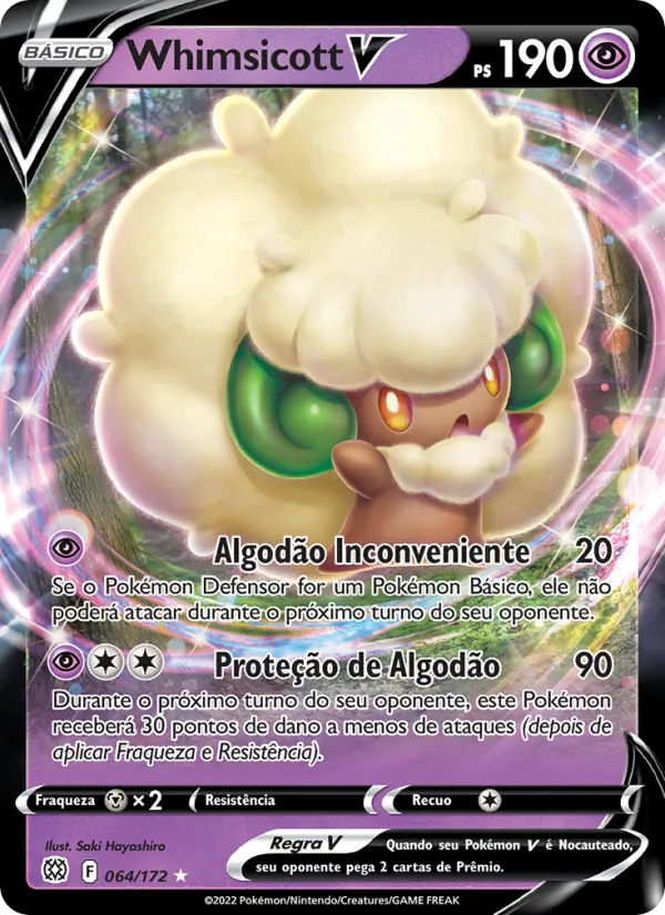 Whimsicott V Astros Cintilantes 064/172