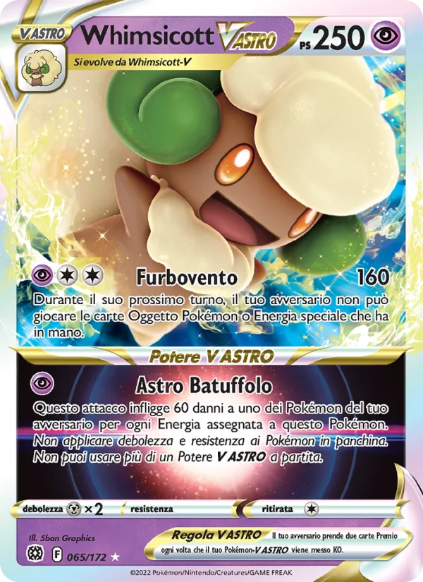 Whimsicott V ASTRO Astri Lucenti 065/172