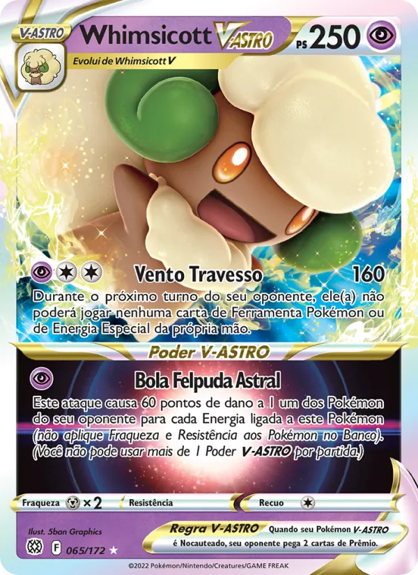 Whimsicott V-ASTRO Astros Cintilantes 065/172