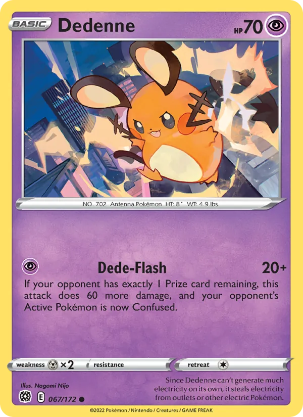 Dedenne Brilliant Stars 067/172
