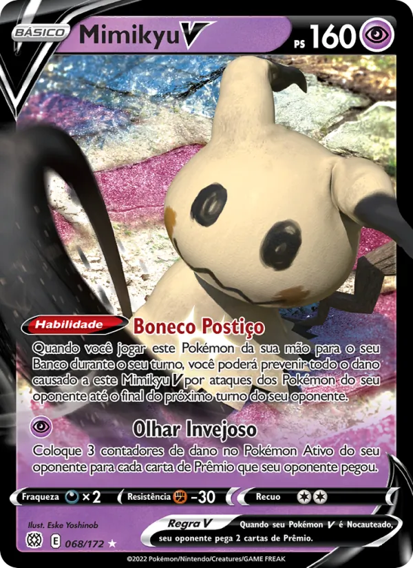 Mimikyu V Astros Cintilantes 068/172