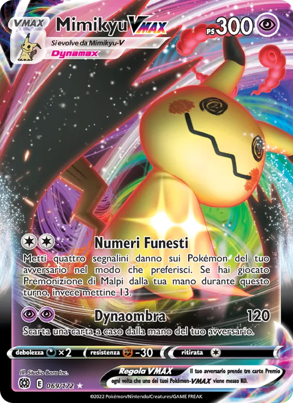 Mimikyu VMAX Astri Lucenti 069/172