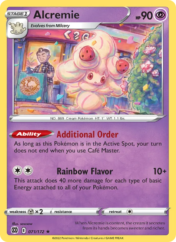 Alcremie Brilliant Stars 071/172