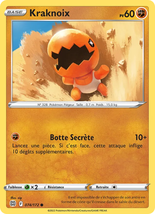 Kraknoix Stars Étincelantes 074/172