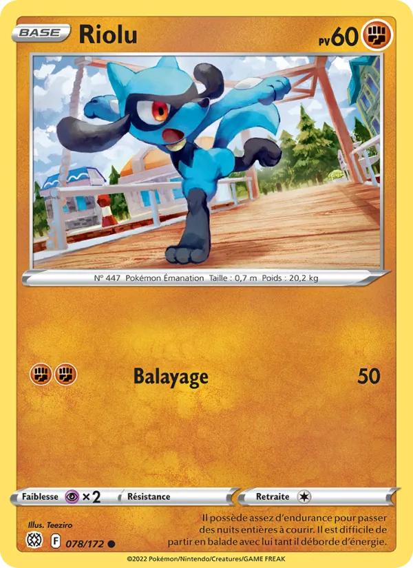Riolu Stars Étincelantes 078/172