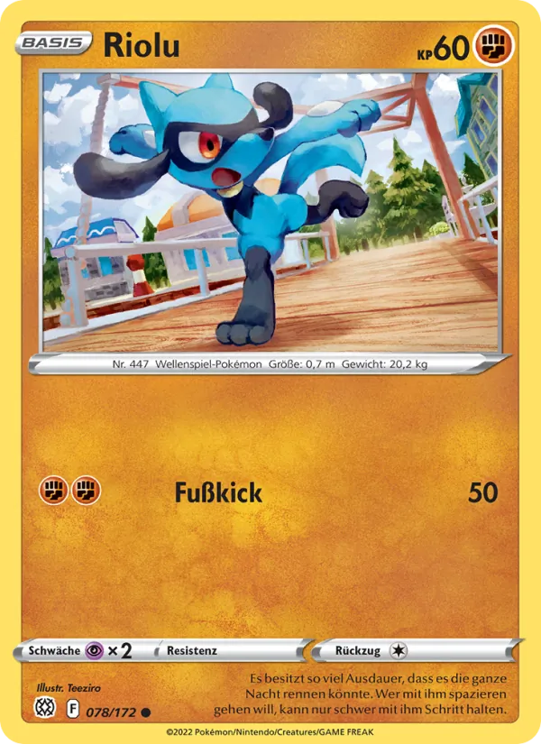 Riolu Strahlende Sterne 078/172