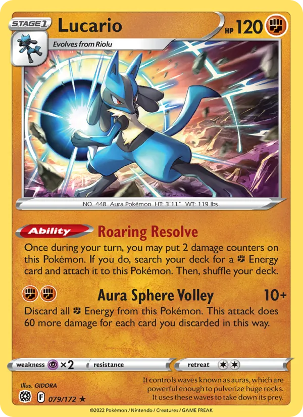 Lucario Brilliant Stars 079/172