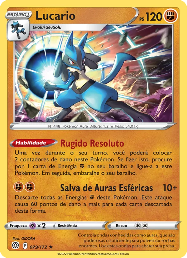 Lucario Astros Cintilantes 079/172