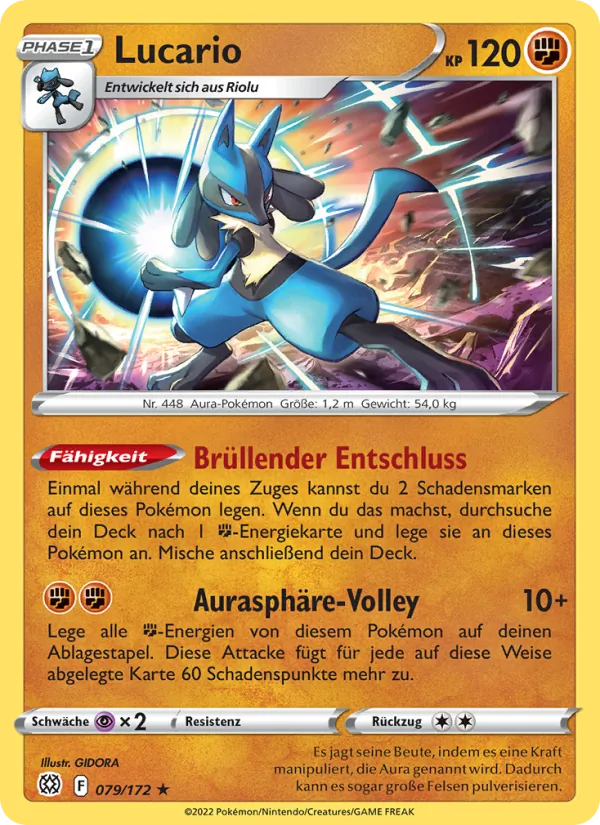 Lucario Strahlende Sterne 079/172