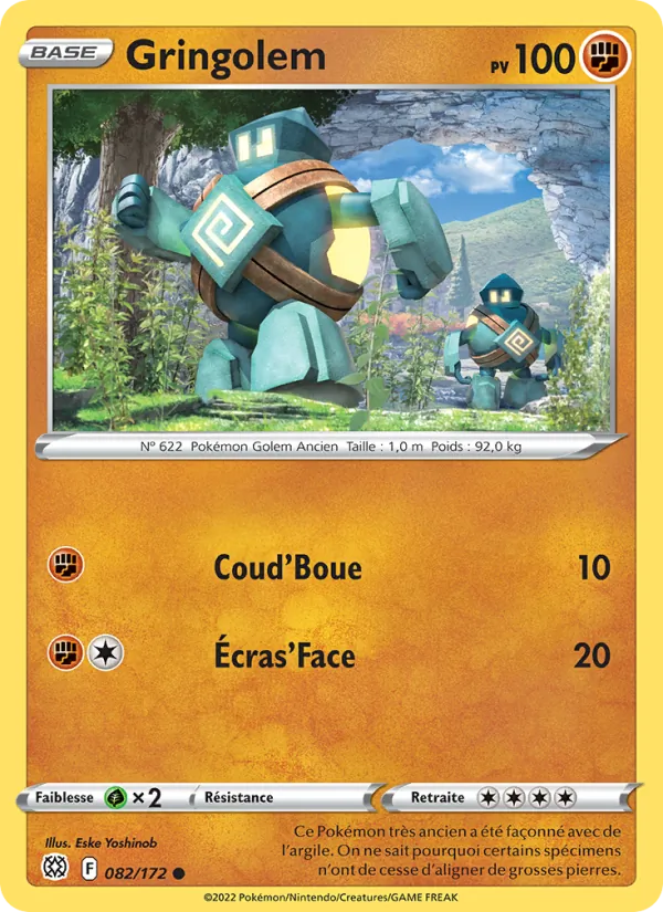 Gringolem Stars Étincelantes 082/172
