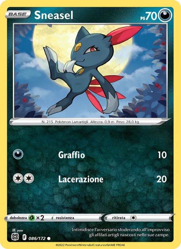 Sneasel Astri Lucenti 086/172