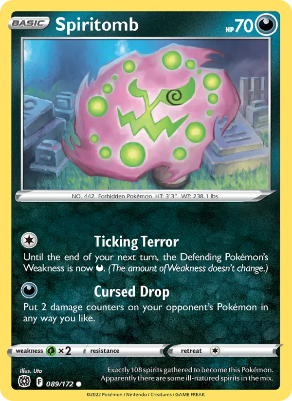Spiritomb Brilliant Stars 089/172