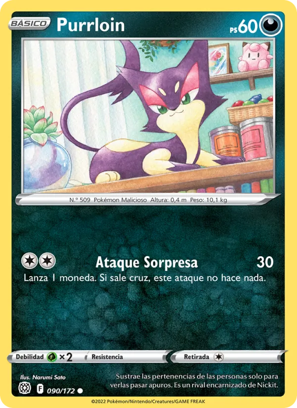 Purrloin Astros Brillantes 090/172