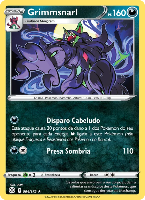 Grimmsnarl Astros Cintilantes 094/172