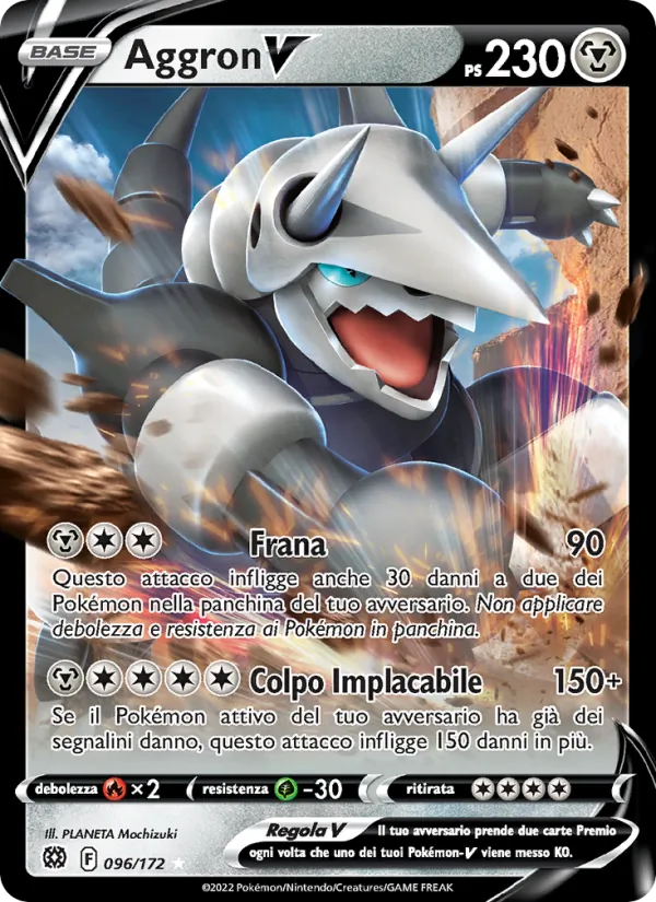 Aggron V Astri Lucenti 096/172