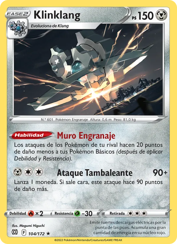 Klinklang Astros Brillantes 104/172