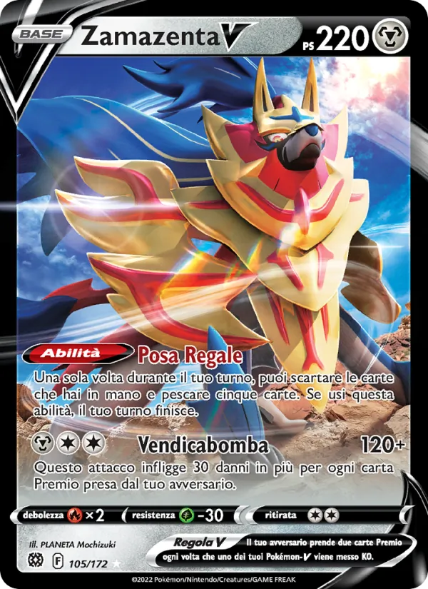 Zamazenta V Astri Lucenti 105/172