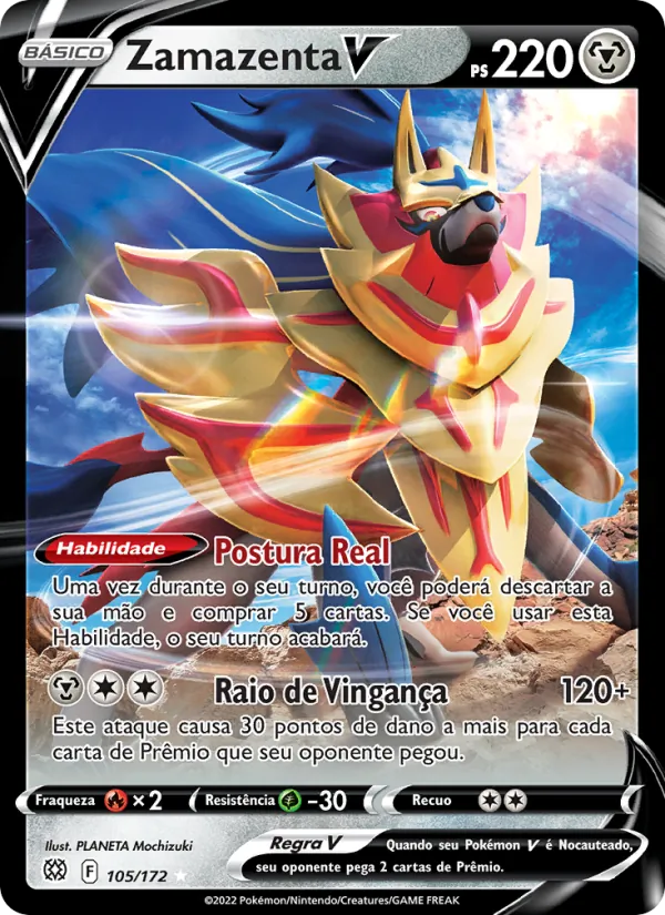 Zamazenta V Astros Cintilantes 105/172