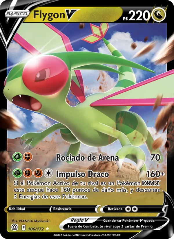 Flygon V Astros Brillantes 106/172