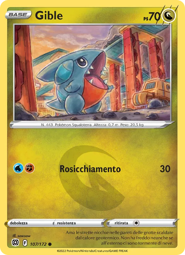 Gible Astri Lucenti 107/172