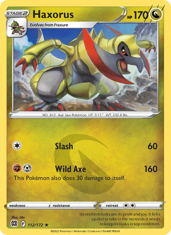 Haxorus Brilliant Stars 112/172