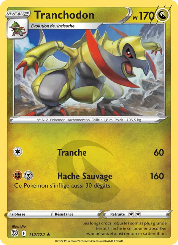 Tranchodon Stars Étincelantes 112/172